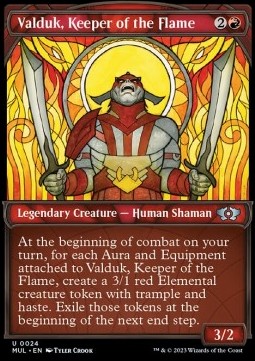 Multiverse Legends 0024 Valduk, Keeper of the Flame (Foil)