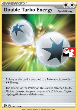 Brilliant Stars 151/172 Double Turbo Energy (Play Prize Series Two)