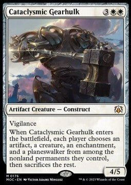 March of the Machine Commander 0176 Cataclysmic Gearhulk