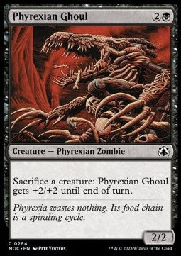 March of the Machine Commander 0264 Phyrexian Ghoul