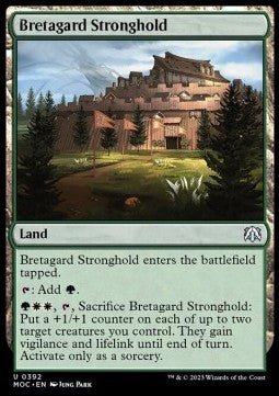 March of the Machine Commander 0392 Bretagard Stronghold