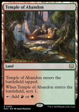 March of the Machine Commander 0430 Temple of Abandon