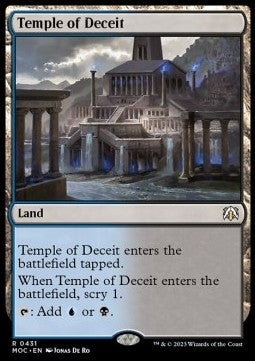 March of the Machine Commander 0431 Temple of Deceit