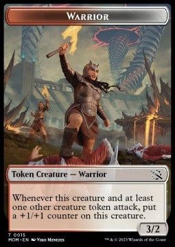 Warrior 0015 March of the Machine Token