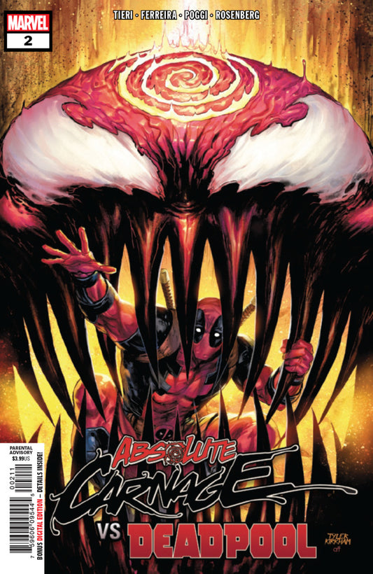 Absolute Carnage Vs. Deadpool #2 Marvel Comics (2019)