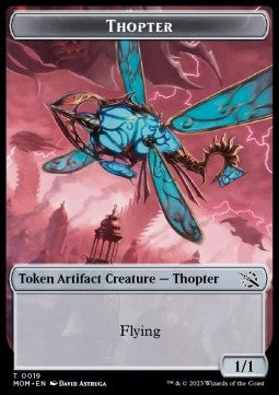 Thopter 0019 Beast 0028 March of the Machine Commander Token