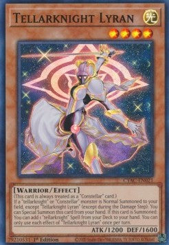 Tellarknight Lyran (Super Rare)(CYAC-EN021)