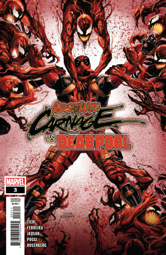 Absolute Carnage Vs. Deadpool #3 Marvel Comics (2019)