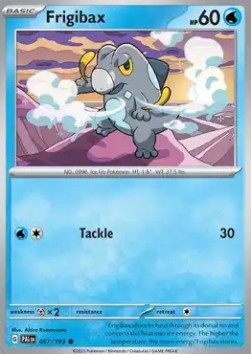 Paldea Evolved 057/193 Frigibax (Reverse Holo)