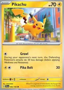 Paldea Evolved 062/193 Pikachu (Reverse Holo)