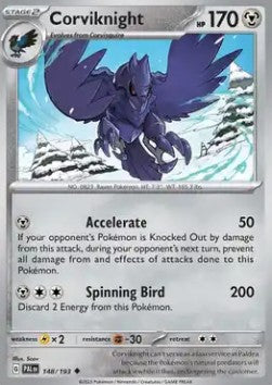 Paldea Evolved 148/193 Corviknight