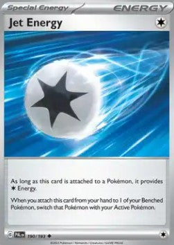 Paldea Evolved 190/193 Jet Energy (Reverse Holo)