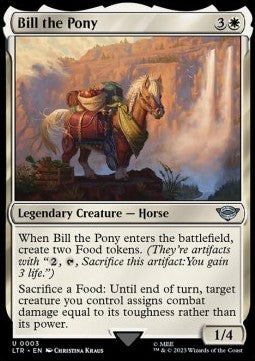 LOTR Tales of Middle Earth 0003 Bill the Pony (Foil)