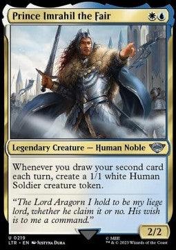 LOTR Tales of Middle Earth 0219 Prince Imrahil the Fair (Foil)