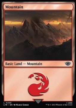 LOTR Tales of Middle Earth 0269 Mountain (Foil)