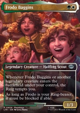 LOTR Tales of Middle Earth 0404 Frodo Baggins (Foil)