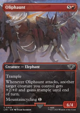 LOTR Tales of Middle Earth 0426 Oliphaunt (Foil)