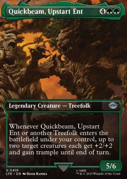 LOTR Tales of Middle Earth 0419 Quickbeam, Upstart Ent (Foil)