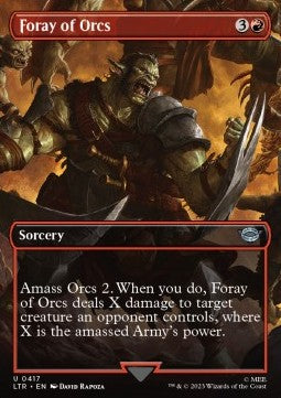 LOTR Tales of Middle Earth 0417 Foray of Orcs (Foil)