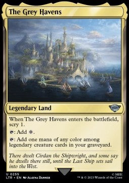 LOTR Tales of Middle Earth 0255 The Grey Havens (Foil)