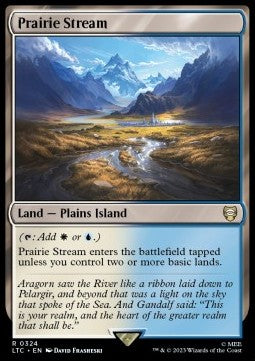 LOTR Tales of Middle Earth Commander 0324 Prarie Stream