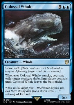 LOTR Tales of Middle Earth Commander 0186 Colossal Whale