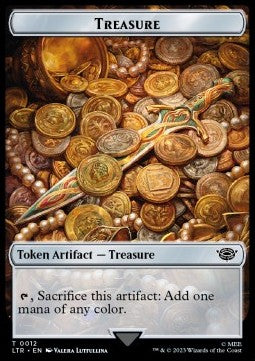 Treasure 0012 LOTR Tales of Middle Earth Token