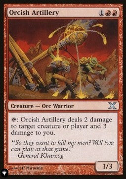 The List - Tenth Edition - 220/383 Orcish Artillery