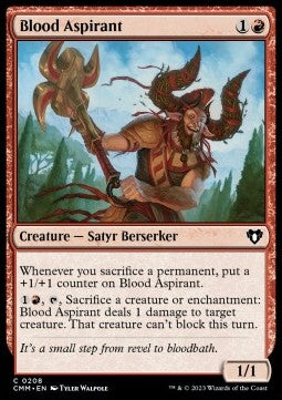 Commander Masters 0208 Blood Aspirant (Foil)