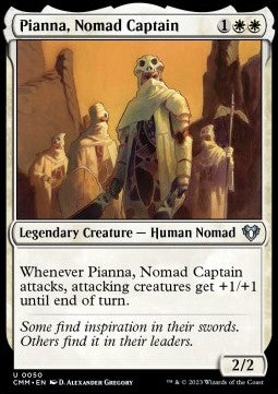 Commander Masters 0050 Pianna, Nomad Captain (Foil)