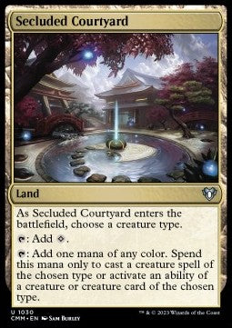 Commander Masters 1030 Secluded Courtyard