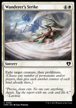 Commander Masters 0069 Wanderer's Strike (Foil)