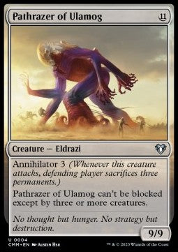 Commander Masters 0004 Pathrazer of Ulamog (Foil)