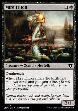 Commander Masters 0174 Mire Triton (Foil)