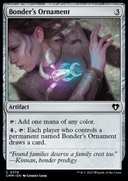 Commander Masters 0370 Bonder's Ornament (Foil)