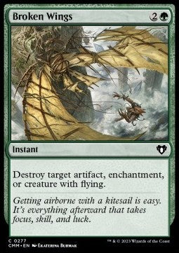 Commander Masters 0277 Broken Wings (Foil)