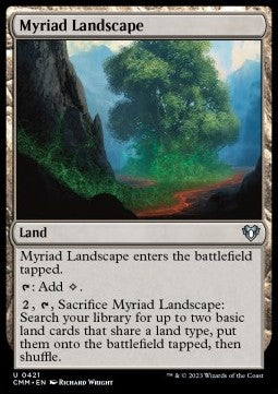 Commander Masters 0421 Myriad Landscape