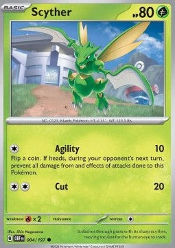 Obsidian Flames 004/197 Scyther