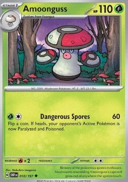 Obsidian Flames 010/197 Amoongus (Reverse Holo)