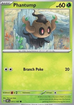 Obsidian Flames 011/197 Phantump