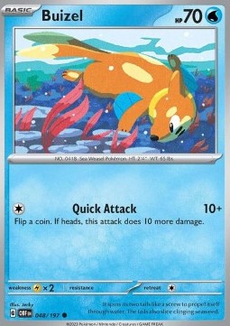 Obsidian Flames 048/197 Buizel