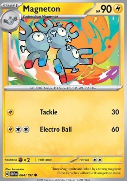 Obsidian Flames 064/197 Magneton