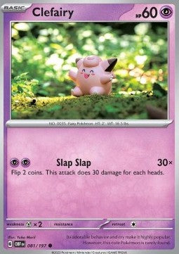 Obsidian Flames 081/197 Clefairy (Reverse Holo)