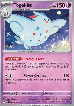 Obsidian Flames 085/197 Togekiss (Holo)