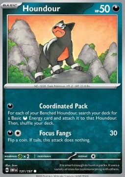 Obsidian Flames 131/197 Houndour