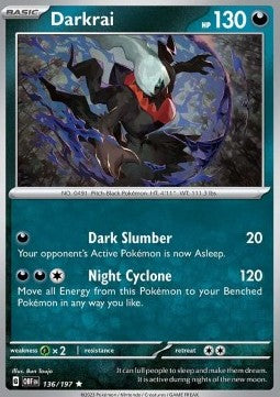 Obsidian Flames 136/197 Darkrai (Holo)