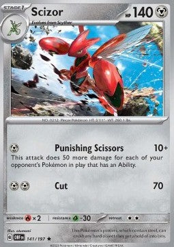 Obsidian Flames 141/197 Scizor (Holo)