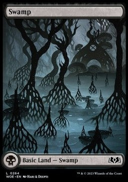 Wilds of Eldraine 0264 Swamp (Foil)