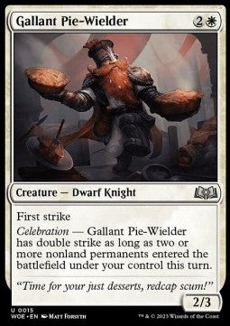 Wilds of Eldraine 0015 Gallant Pie-Wielder