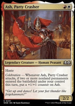 Wilds of Eldraine 0201 Ash, Party Crasher